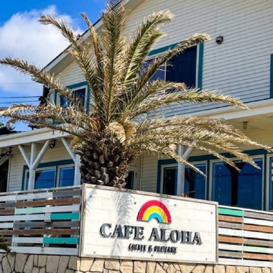 オーシャンビューでふわふわとろけるハワイアンパンケーキ♪福岡県福津市「cafe ALOHA」