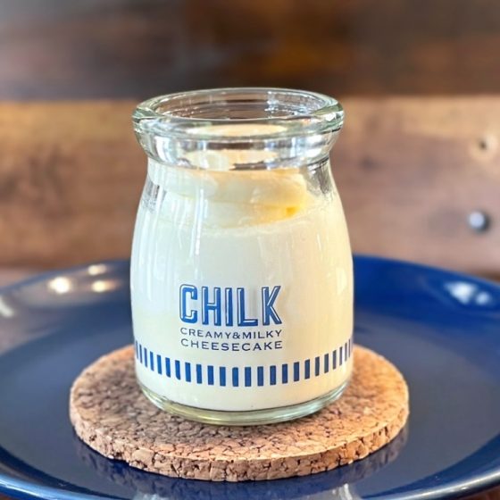 三軒茶屋で食べるチーズケーキ“CHILK（チルク）”。3層のチーズケーキが1瓶に！「cafe The SUN LIVES HERE」