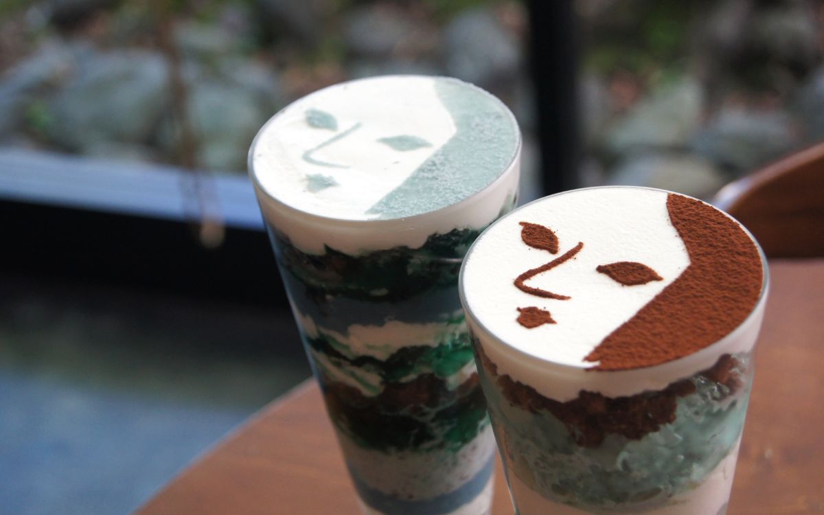 「よーじやカフェ」（京都・嵐山)からチョコミン党への挑戦状！?50倍スースーするチョコミントパフェを攻略せよ！