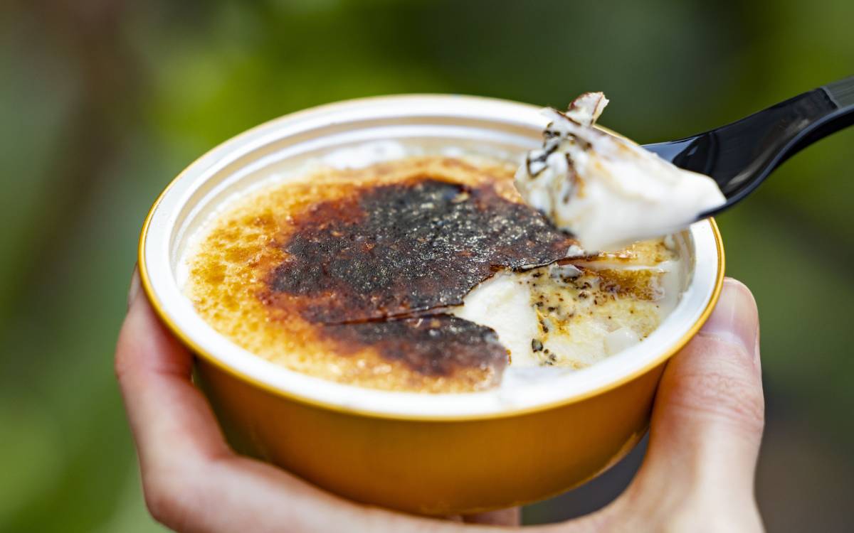 オハヨー乳業の焼きたてBRULEE