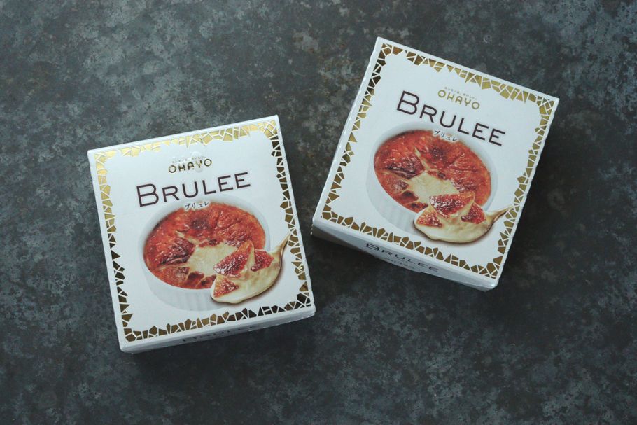 オハヨー乳業のアイス「BRULEE」