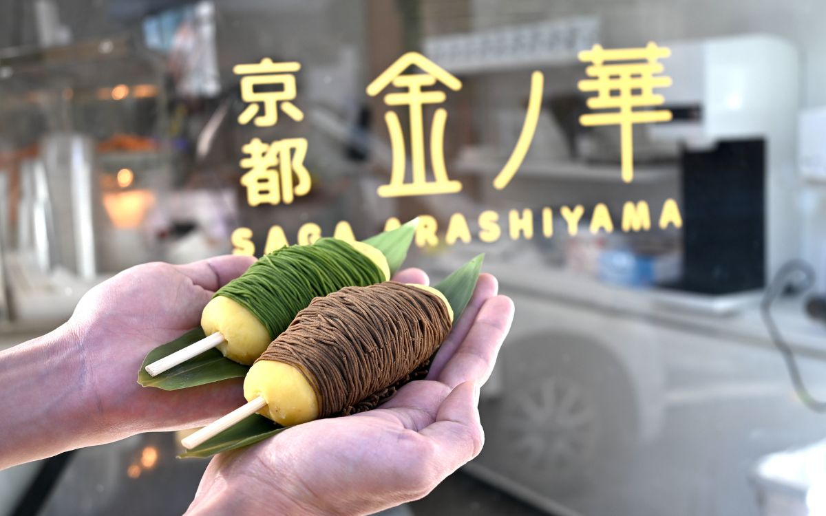 京都・嵐山で月7000本売れる噂のバズりスイーツをチェック！「金ノ華 嵯峨嵐山店」は必ず立ち寄りたいスポット♡