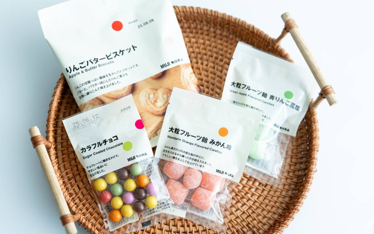 無印良品のぽち菓子新作4品